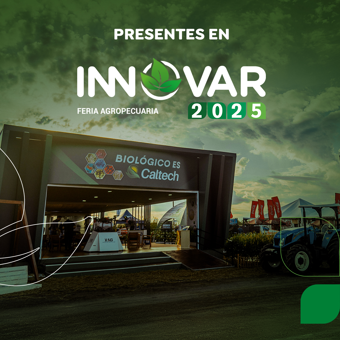 Caltech Agro presente en Innovar 2025: Soluciones Biológicas para una Agricultura Sostenible