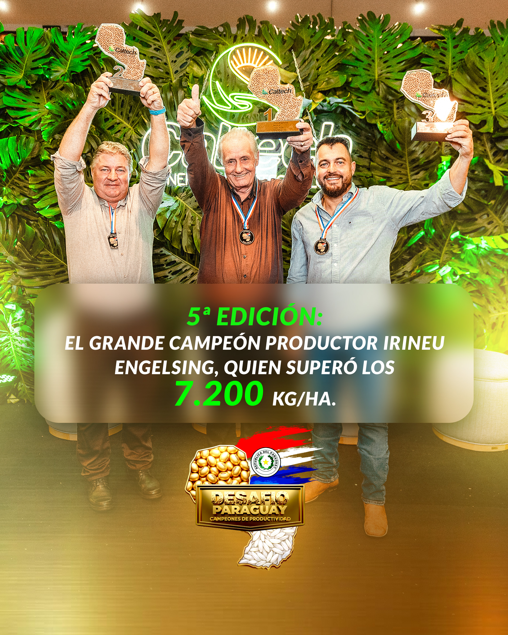 Campeones del Desafío Paraguay 2026